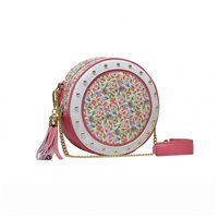 Bag Ammia Woman in Leather SCARAMANZIA FRAGOLA - SCARAMANZIA FRAGOLA